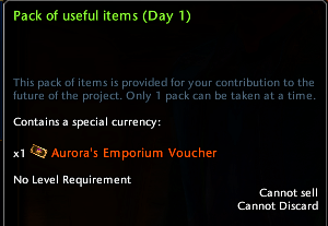 Aurora's Emporium Voucher